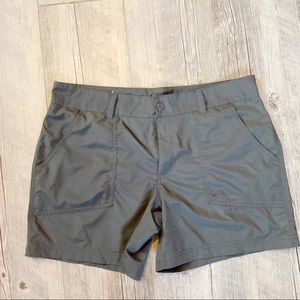 Columbia grey light weight shorts.